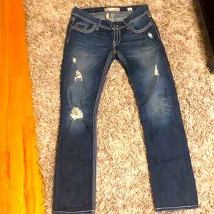 BKE Stella straight leg jeans 28